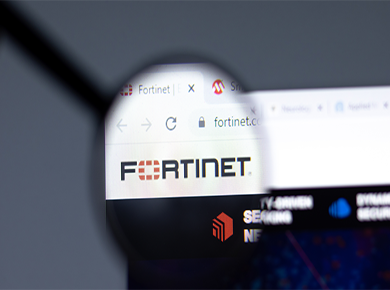 Fortinet Logo on PC