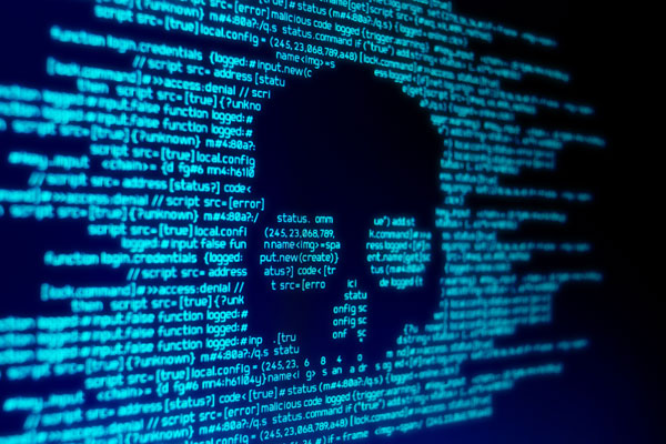 Virus de Hacker Incident Cybernétique